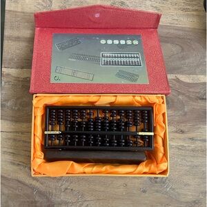 Counting Abacus Traditional Small Size Abacus vintage